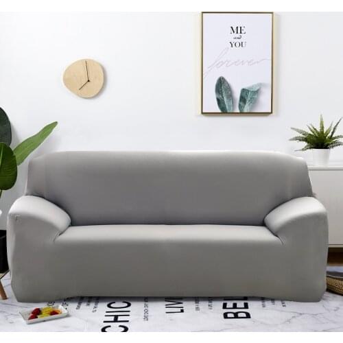 Plain Solid Pattern Slipcovers Sofa Cover Stretch Sofa Covers for Living Room Couch Cover Sofa Towel Chair Sofa Cover funda sofa