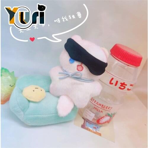 Limit Jujutsu Kaisen Gojo Satoru Plush 10cm Doll Keychain Pendant Strap Soft Toy Cosplay Fan Gift C