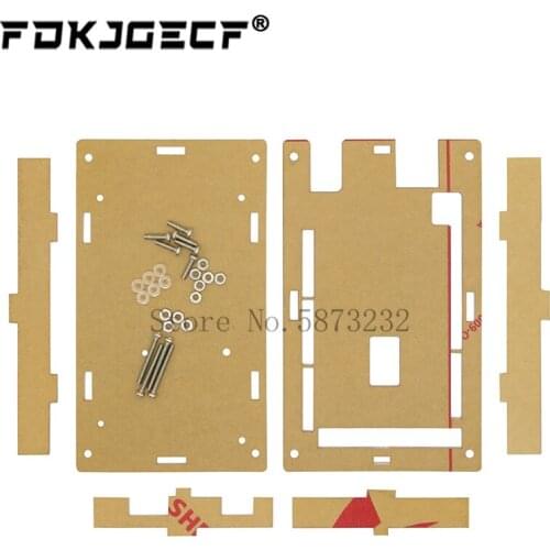 Enclosure Transparent Gloss Acrylic Box Compatible for arduino Mega 2560 R3 Case without the board