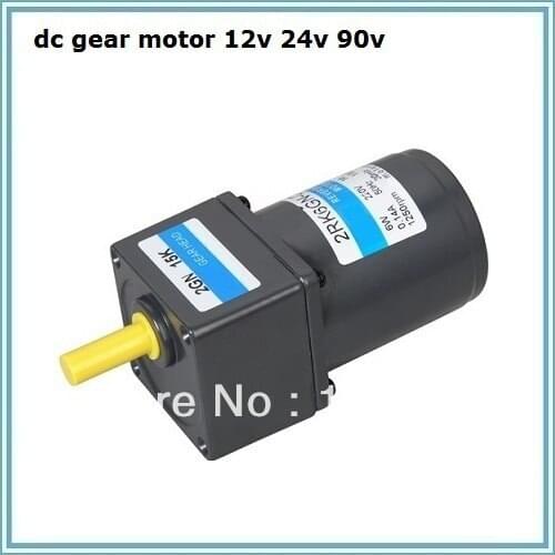 6W dc gear motor for electric car