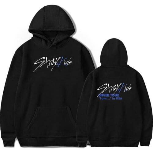 2D Hoodie New Stray Kids MIROH Hoodies Sweatshirts Fashion Streetwear Kpop Hoodie Stray Kids Album Pullovers C Trendy Clothing