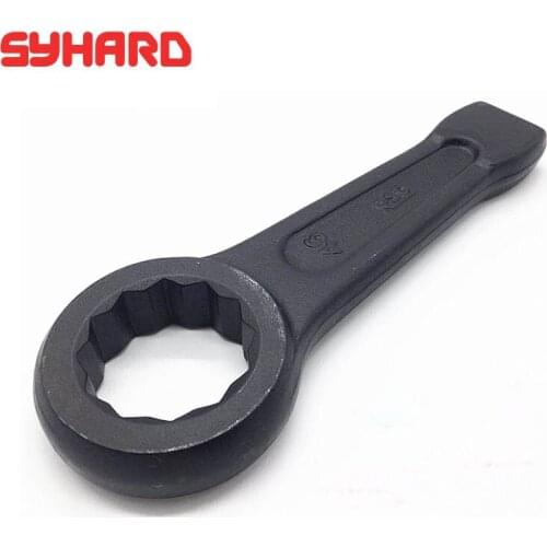 Heavy Double Offset Ring Spanner For Repairing The Excavator 24-150mm