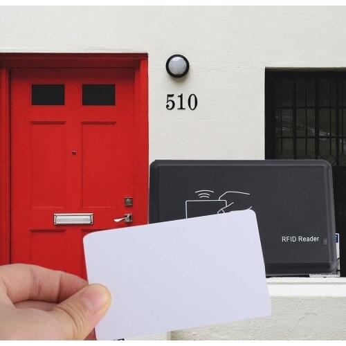 USB 125Khz RFID EM4305 T5567 Card Reader Programmer Burner + 5 ID Key Buckles + 5 ID Cards