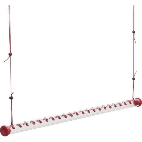 40/50cm Hummingbird Feeder Garden Hanging Bird Feeding Pipe Water Food Dispenser Pipe Feeder For Outdoors Garden Decoration