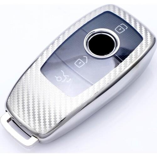 For Mercedes Benz Accessories Key Cover For Mercedes E300 Amg W213 E200 E220 S450 S350 E43 E400 A200 C260 GLC S Key Case Holder