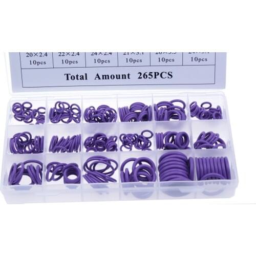 Automotive Air Conditioning 265pcs Oring Kit Set a/c