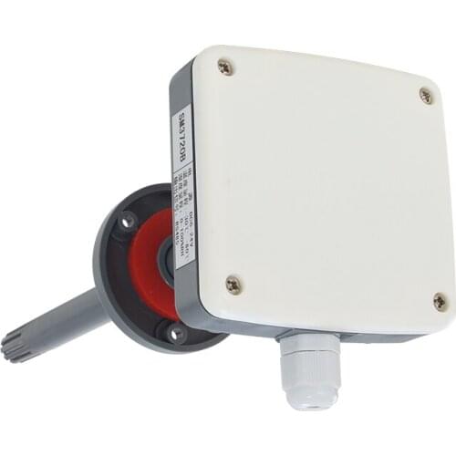 Air duct temperature and humidity sensor