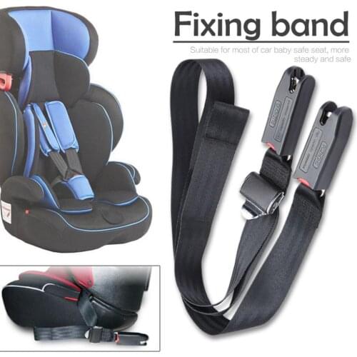 Car Safety Children Seat Belt Adjustment Holder ISOFIX Interface Baby Shoulder Cover Seat Belt Positioner EU Plug Baby Protector