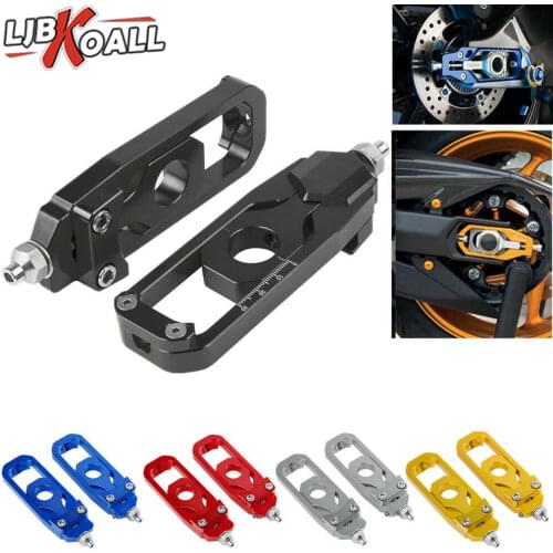 FZ MT 09 Motorcycle Rear Axle Chain Adjuster Tensioner Catena Spool For Yamaha MT09 FZ-09 MT-09 SP FZ09 Tracer 900 2013-2020 19
