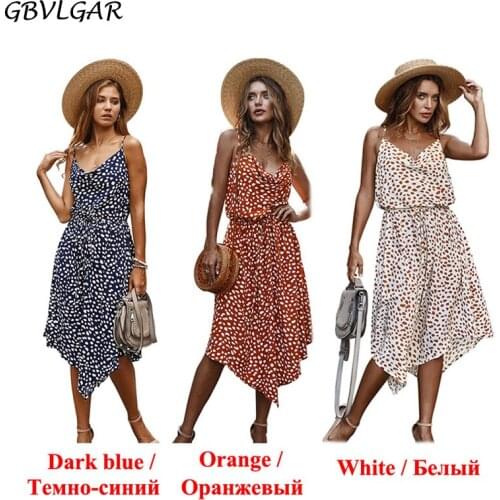 Летние платья в горошек GBVLGAR China At AliExpress