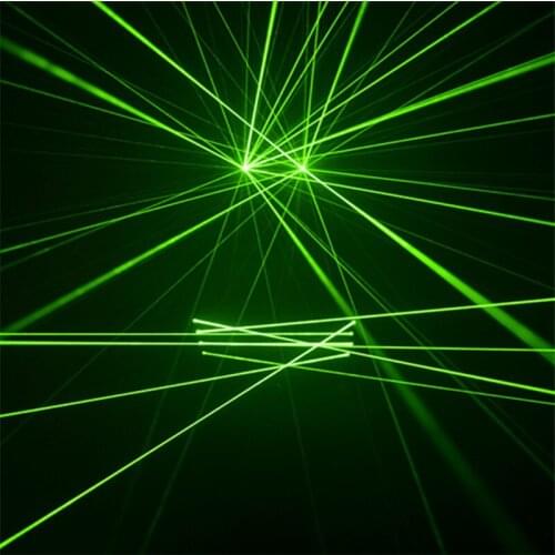 KS66 Party robot men wears laser glasses green laser beams 4pcs heads gloves dj party laser men projector disco rave costumes dj