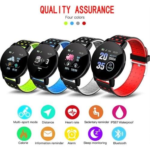 New bluetooth smart bracelet sports pedometer heart rate blood pressure electronic bracelet fashion gift waterproof watch