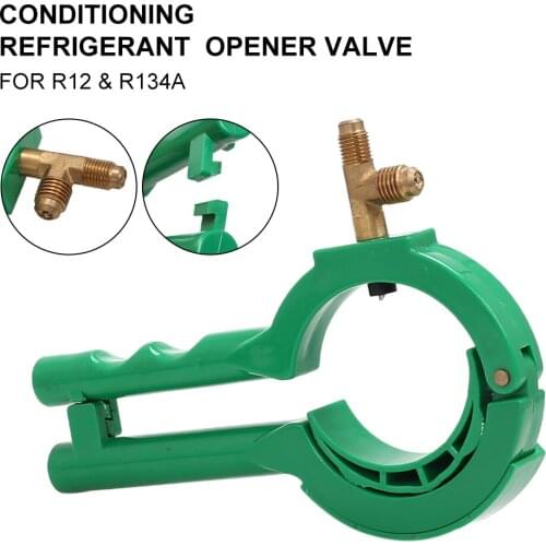 Universal Bottle Opener Refrigerant Bottle Valve Air Conditioning Refrigerant Side Bottle Opener Valve For Manifold System