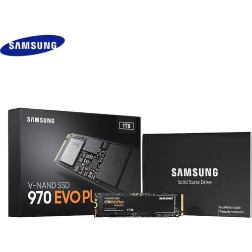 Samsung 970 EVO Plus 1TB SSD Internal SSD M.2 2280 NVMe Solid State Hard Disk PCIe 3.0 x4, NVMe 1.3