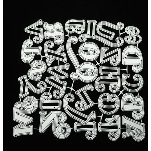Reunion Uppercase Letter 2020 Clear Stamps and Metal Cutting Dies DIY Scrapbooking Paper Photo Album Crafts Seal Punch Stencils