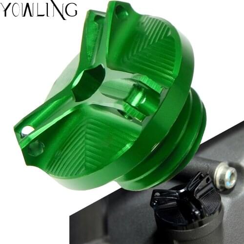 Motorcycle Accessories parts Z 900 M20*2.5 CNC Engine Oil Drain Plug Sump Nut Cup Plug Cover screw For Kawasaki Z900 2017 2018