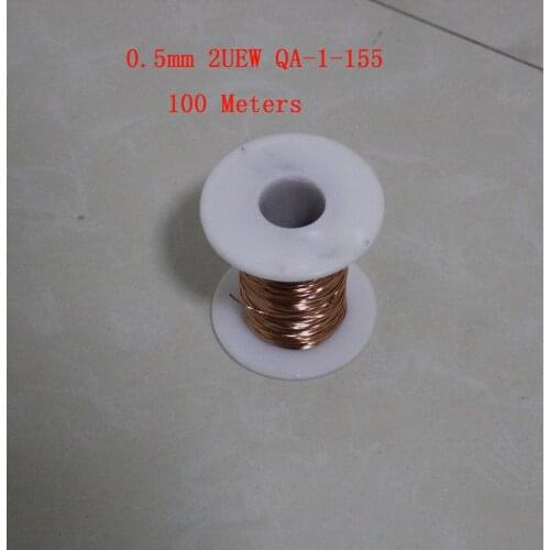 0.5mm QA-1-155 2UEW Polyurethane Enameled Copper Wire Repair wire 100m/lot