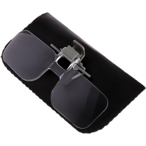 1Pc 2X Glasses Style Magnifier Magnifying Glass with Clip for Reading W315