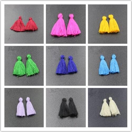 1pcs Cotton Thread Tassel Charm Earring Pendant Tassels Jewelry Key Accessories