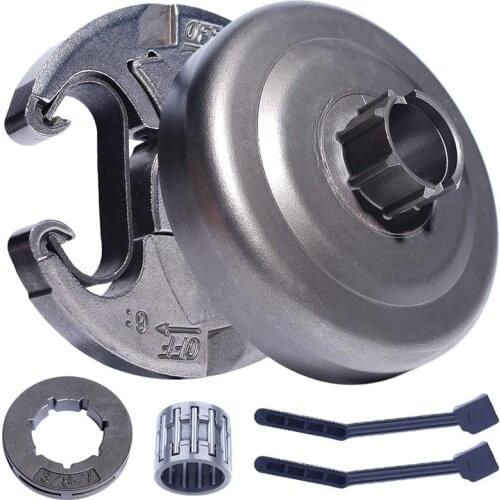 3/8 Clutch Drum Frame Sprocket Cover Bearing Assembly for 455460 Rancher 461 Chainsaw Replacement Parts