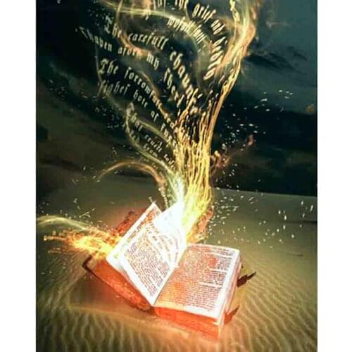 5D DIY Full Square Diamond Painting Magic Book Embroidery Cross Stitch Rhinestone Mosaic Sale Picture Home Decor Wall Sticker