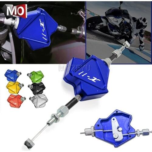 Motorcycle Accessories CNC Aluminum X-11 Stunt Clutch Lever X11 Easy Pull Cable System For Honda X-11 X11 1999-2002 2000 2001