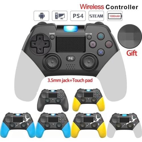 For ps4 Wireless Controller Bluetooth Vibration Gamepad Wireless Joystick For PS4 Games Console PC Gamepad For Play station 4
