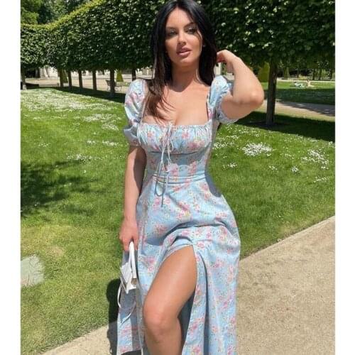 ELPHAETE Summer Dresses With Sleeves