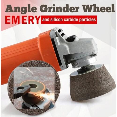 Emery Polishing Grinding Wheel Metal Grinding Wheel Electric Grinder Accessories Stone Abrasive Rotary Tool Dropshipping
