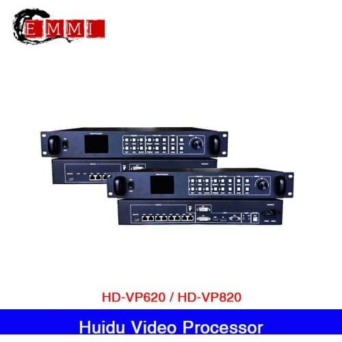 HD-VP620 / VP820 2 in 1 synchronous sending card and video processor supports 4K source video signal input/ dual picture output