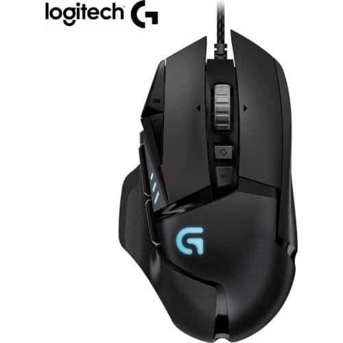 Logitech gaming mouse G502 PROTEUS SPECTRUM logitech Gaming Mice with 12000DPI RGB TUNABLE mouse for mouse gamer PUBG overwatch