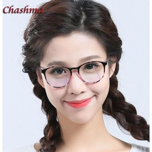 Chashma Brand Korea Stylish Men and Women Eye Glasses Vintage Round Black Frame Glasses Frame for Lady Elegant