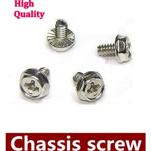 Brand New 100pcs/lot 6-32*6 Computer chassis screws hard drive screws Free shipping