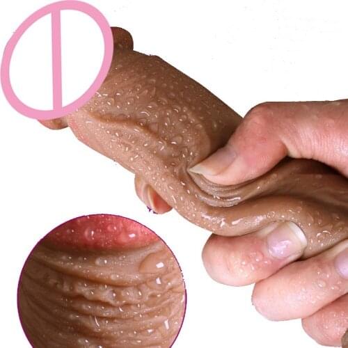 Skin Feeling Realistic Penis Super Huge Big Dildo with Suction Cup Sex Toys for Woman Sex Products Female Masturbation Cock