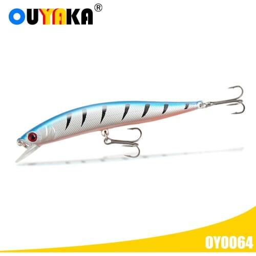 Floating Fishing Lure Minnow Isca Artificial Weights 8.3g 100mm Bait 0.5-1.6m Pesca Wobblers Trolling Articulos Pike Fish Leurre