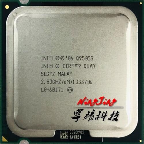 Intel Core 2 Quad Q9505s 2.8 GHz Quad-Core Quad-Thread CPU Processor 6M 65W LGA 775