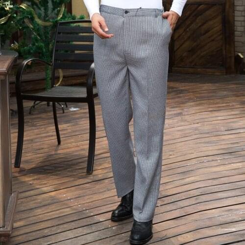 Chef pants food cook service waiter work pants hotel restaurant uniforms Trouser