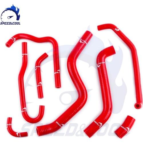 For YAMAHA YZF 600 THUNDERCAT 1996 1997 1998 1999 2000 2001 2003 Silicone Radiator Heater Coolant Tube Pipe Hose Kit