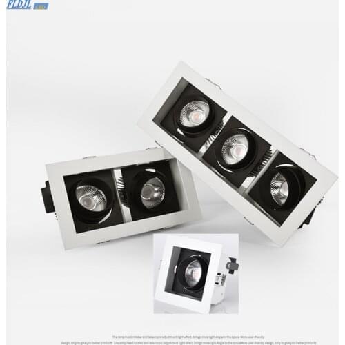 LED Recessed Spotlights Hotel Ceiling Downlights Office Lighting 15W20W30W220V-240V Aisle Lights Gallbladder Light Wall Washer