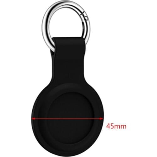 Protective Cover Location Tracker Silicone Case With Buckle for AirTags Tracker H054