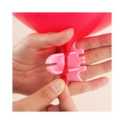 New High Quality Quick Balloon Knotter Latex Balloon Fastener Easily Knot Tool Wedding Party Balloon Accessories DropShip