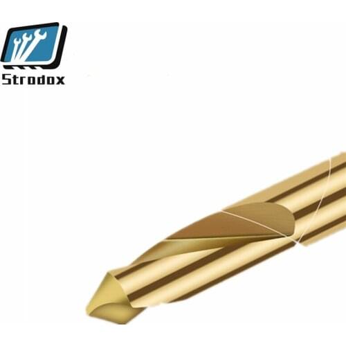 3 PCS CNC Cobalt-containing titanium-plated 90 degree centering drill positioning drill chamfering milling cutter center drill