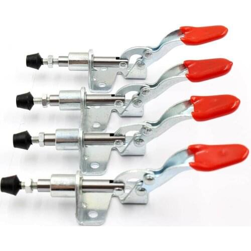 4pcs Vertical Toggle Clamp GH301AM Hand Tool Vertical Clamp Quick Release Hand New Heavy Duty Tooling Accessory