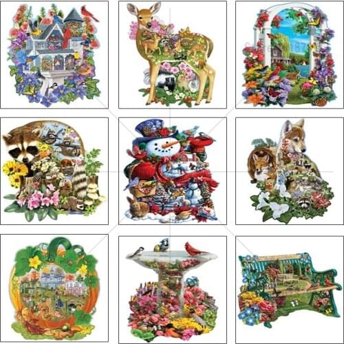 5d diamond embroidery Santa Claus Christmas mosaic cross stitch Home Decoration diamond painting Needlework Diamond mosaic