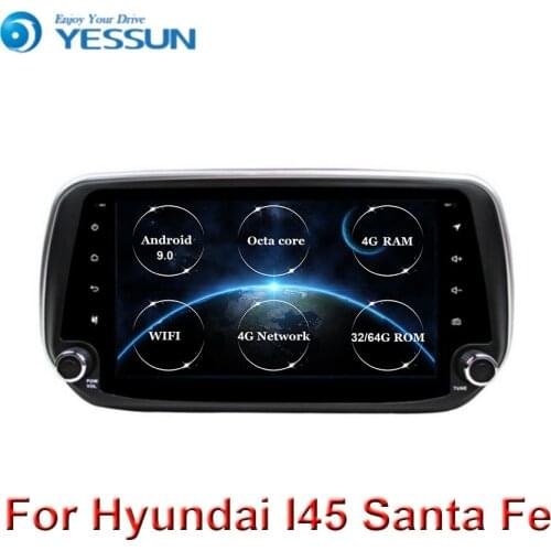 9" Android 9.0 Octa core Car Radio Multimedia Player for Hyundai IX45 Santa Fe santafe 2018 2019 car radio GPS Navigation wifi