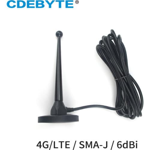 4G Antenna Wifi LTE SMA-J High Gain 6dbi Copper Magnetic Base 3m Feeder External Cable Omnidirectional Aerial