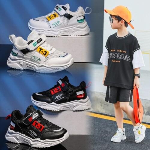 Baby Boys and Girls Shoes Spring and Autumn Models Boys Net Sneaker Breathable Mesh Childrens Sports Shoes Toddler Shoes N12000