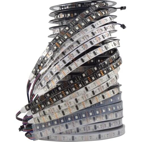 Mokungit 5M LPD8806 8806 Matrix RGB SMD Fantastic Magic LED Strip 32 48 52 60 LEDs Full Color Addressable Pixel Light Strip DC5V