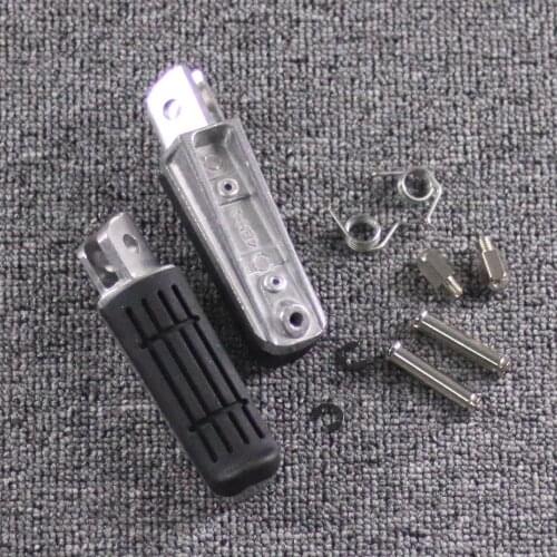 Motorcycle Footrest Front Foot Pegs For YAMAHA TDR125 FZ6 YZF600 MT03 TDM900 XJ900 YZF1000 BT1100 FJR1300 FZR600 FZS600 XJ600