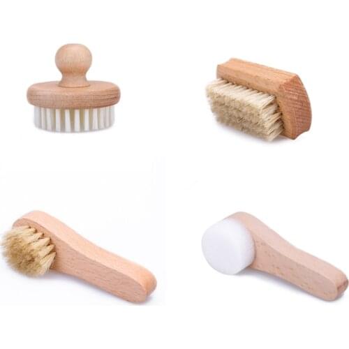 Montessori Practical Materials Childrens Small Brushes for Cleaning/ Polishing Working Early Educational Equipment Basic Skill